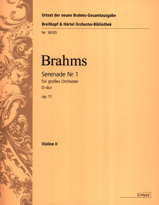 Sérénade Nr. 1 D-Dur Op. 11