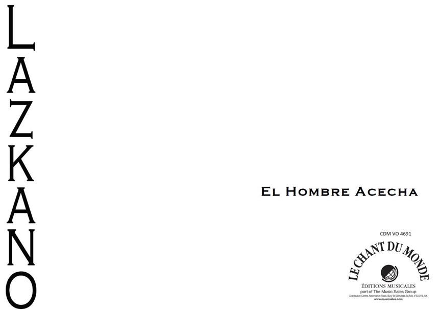 El Hombre Acecha (LAKZANO RAMON)