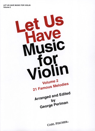 Let Us Have Music F Violin Bd2