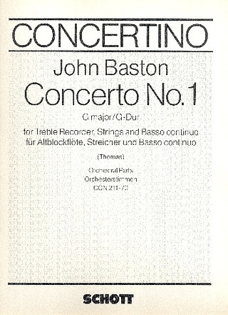 Concerto #1 G Major