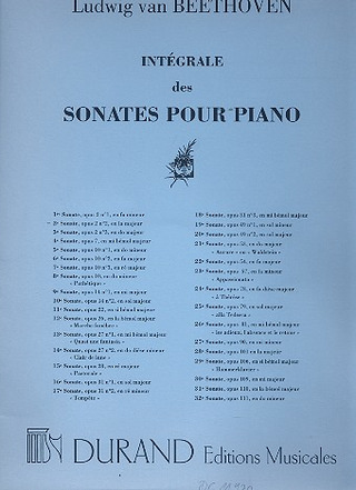 Sonate En Si B Majeur Op. 22 N 11 Piano