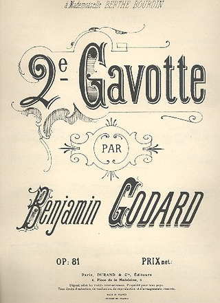 Gavotte N 2 Piano