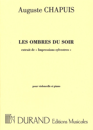 Ombres Du Soir Vc/Piano (Impressions Sylvestres)