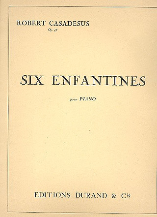 6 Enfantines Piano