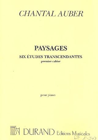 Paysages 6 Etudes Transcendantes Vol.1