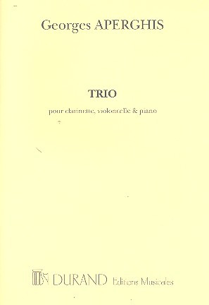 Trio, Pour Clarinette, Violoncelle Et Piano (1996)