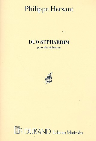 Duo Sephardini Alto/Basson