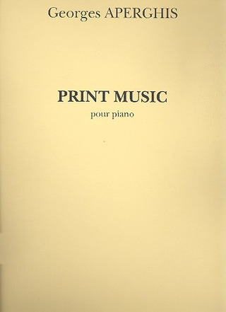 Print Music Pour Piano