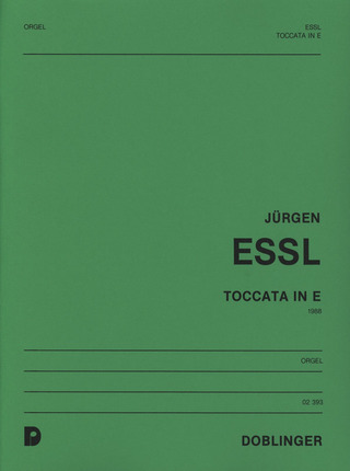 Toccata In E Op. 1 Op. 1