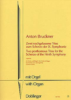 2 Nachgelassene Trios Zum Scherzo Der IX.Symphonie