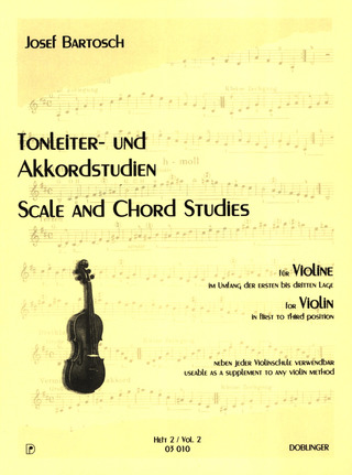 Tonleiter- Und Akkordstudien Heft 2