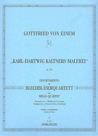 Karl-Hartwig Kaltners Malerei Op. 103