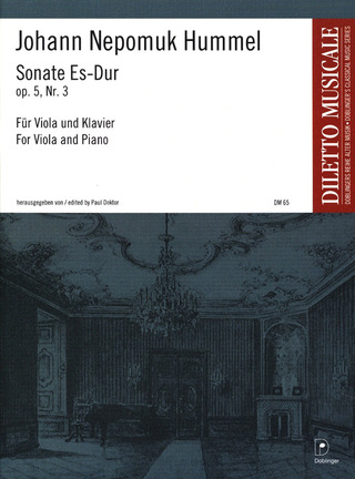 Sonate Es-Dur Op. 5 / 3 Op. 5/3