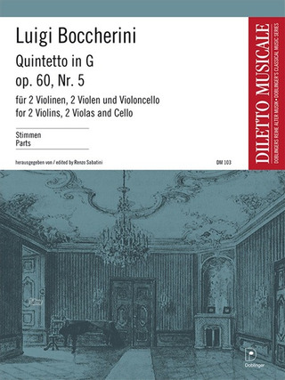 Quintetto In G-Dur Op. 60 / 5 Op. 60/5