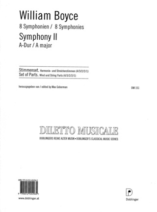 Symphony II A-Dur