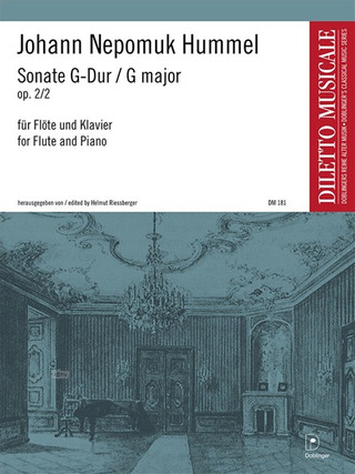 Sonate G-Dur Op. 2 / 2 Op. 2/2