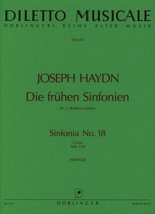 Sinfonia Nr. 18 G-Dur