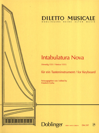 Intabulatura Nova (Venedig 1551)