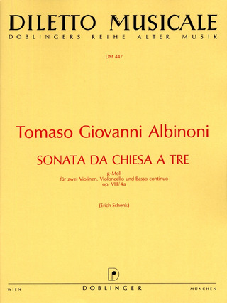 Sonata Da Chiesa A Tre G-Moll Op. 8 / 4A Op. 8/4A