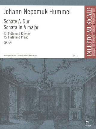 Sonate A-Dur Op. 64 Op. 64