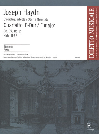 Streichquartett F-Dur Op. 77 / 2 Op. 77/2