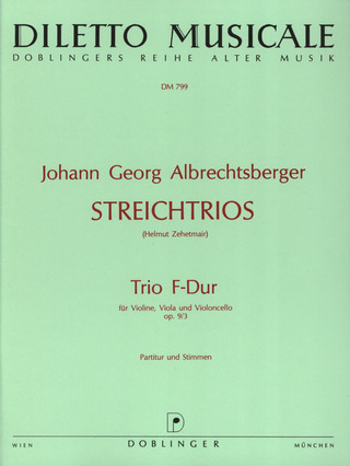 Trio F-Dur Op. 9 / 3 Op. 9.