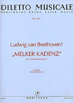 Melker Kadenz Zum Klavierkonzert Nr. 3 C-Moll Op. 37