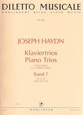 Klaviertrios Band 7 Nr. 41-45