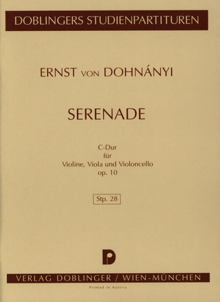 Sérénade Op. 10 Op. 10