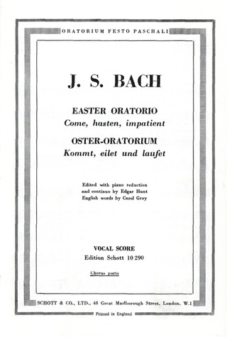 Easter-Oratorio Bwv 249