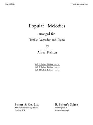 Popular Melodies Band 1