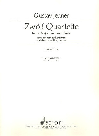12 Quartette Heft 3