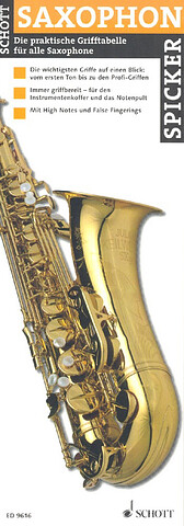 Saxophon-Spicker (10/12Er-Paket)