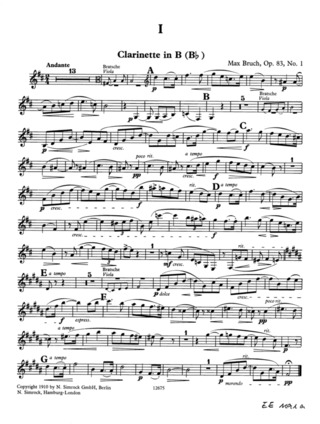 8 Pieces In A Minor Op. 83/1