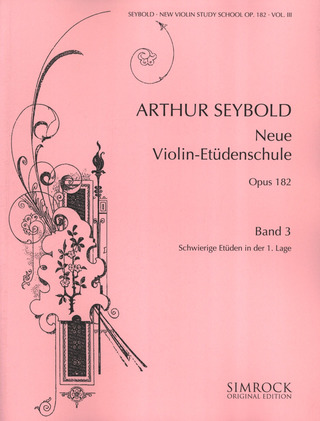 New Violin Study School Op. 182 Band 3