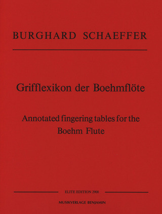 Annotated Fingering Tables For The Boehm Flûte