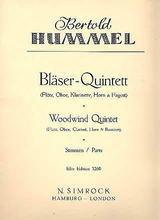 Wind Quintet Op. 22