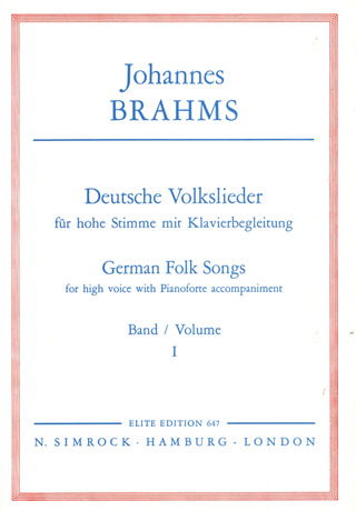 German Folk Songs Vol.1