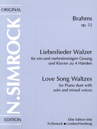 Love Song Waltzes Op. 52