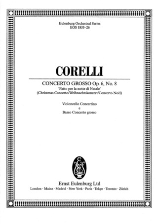 Concerto Grosso G Minor Op. 6/8
