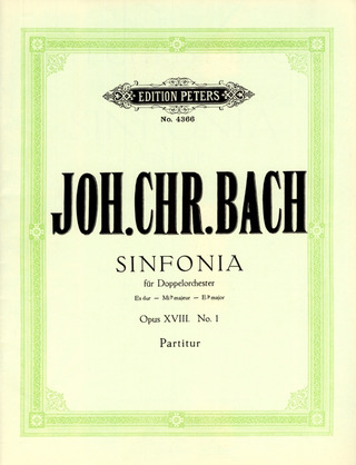 Sinfonias Op. 18, Sinfonia #1 In E Flat For Double Orchestra