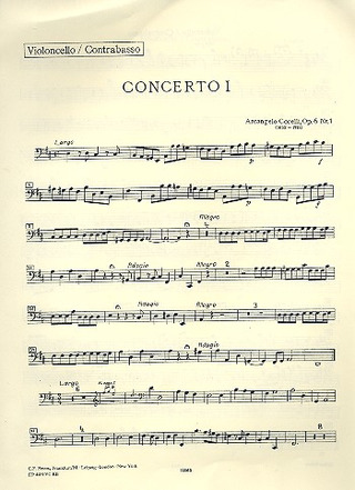 Concerto Grosso #1 In D