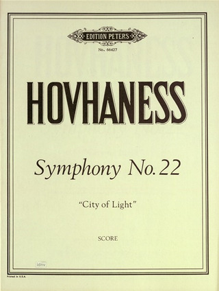 Symphony #22 Op. 236 (City Of Light)