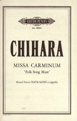 Missa Carminum (Folk Song Mass)