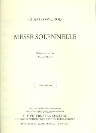 Messe Solennelle (Cacilienmesse)