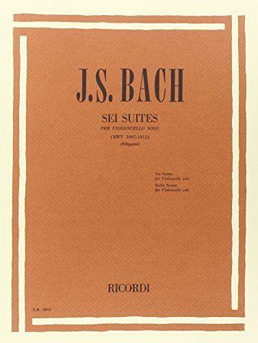 6 Suites Per Vc. Solo Bwv 1007-1012 (Filippini)