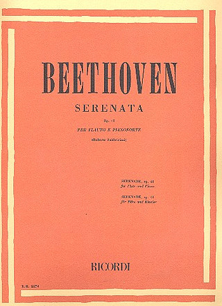 Serenata, Op. 41 Per Flauto E Pianoforte