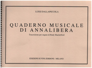 Quaderno Musicale Di (DALLAPICCOLA LUIGI)