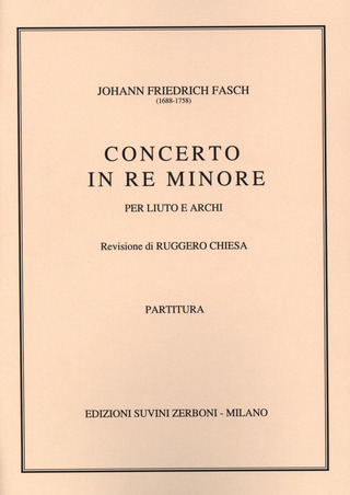 Concerto En Re Mineur (FASCH / CHIESA)