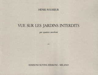 Vue Sur Les Jardins Interdits (POUSSEUR HENRI / MONK)